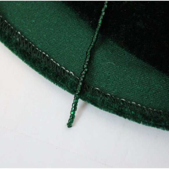 2004 Holiday Barbie Special Edition Doll Replacement Green Velvet Dress Coat Top - Picture 8 of 8